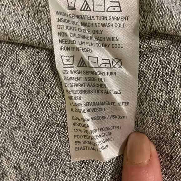 Heather Grey Cardigan - Picture 7 of 7